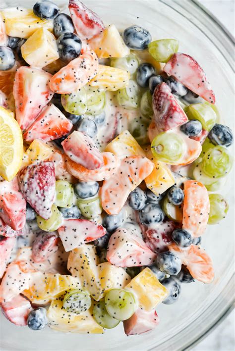 Yogurt Fruit Salad | Recipe | Fruit salad with yogurt, Fruit salad easy, Fruit salad making