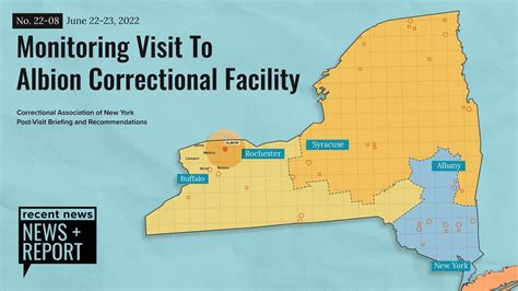 Correctional Association of New York Releases Report from Monitoring at ...