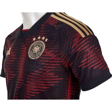 adidas Germany Away Authentic Jersey - 2022 - SoccerPro