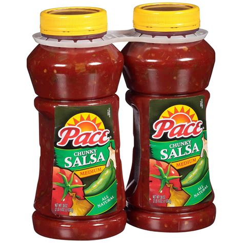 Pace Chunky Salsa, Medium (38 oz., 2 ct.) - Walmart.com