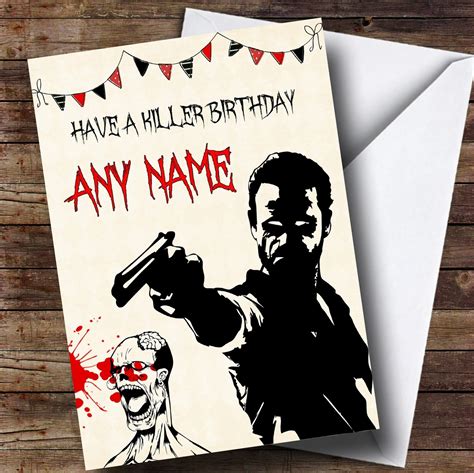 Customized Birthday Cards / Customized Personalized Birthday Greeting Card Choice Of ... - We ...