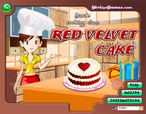 Sara's Cooking Class: Red Velvet Cake Game Free Download