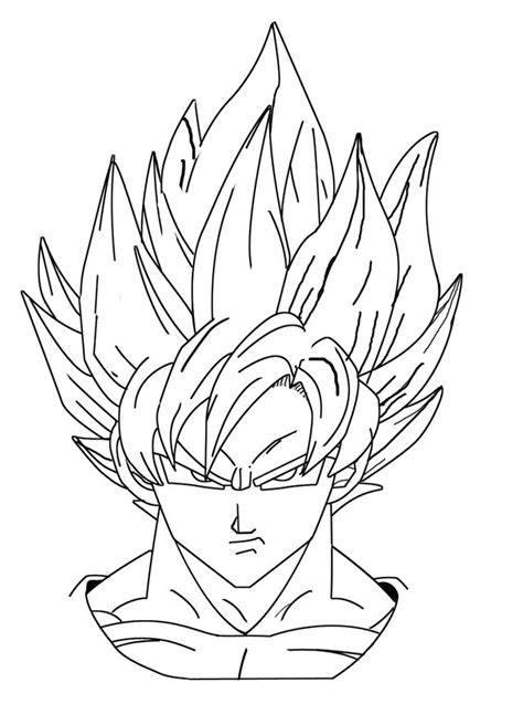 Goku Black And White Drawing - Drawing.rjuuc.edu.np