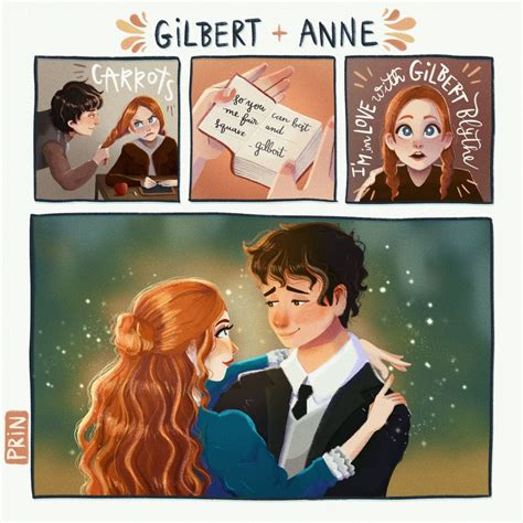 prin's artblog | Gilbert and anne, Anne, Anne shirley