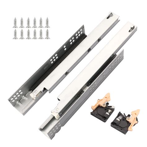 Undermount Soft Close Drawer Slides,6 Pair 22 Inch 100lb Load Capacity ...