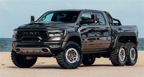 Apocalypse Manufacturing Warlord Is A Ram 1500 TRX With Six Wheels | Carscoops