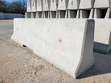 10-Foot Concrete Barrier - Summit Precast Concrete, LP, Montgomery, TX