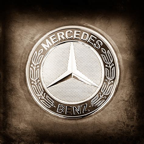 Mercedes-Benz 6.3 AMG Gullwing Emblem Photograph by Jill Reger - Fine Art America