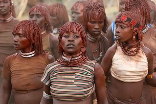 Ethiopian tribes, Hamer women | A group of Hamer women atten… | Flickr