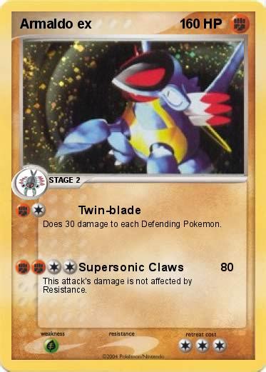 Pokémon Armaldo ex 1 1 1 - Twin-blade - My Pokemon Card