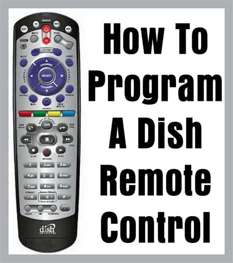 How To Program A Dish Remote Control - Codes For Universal Remotes