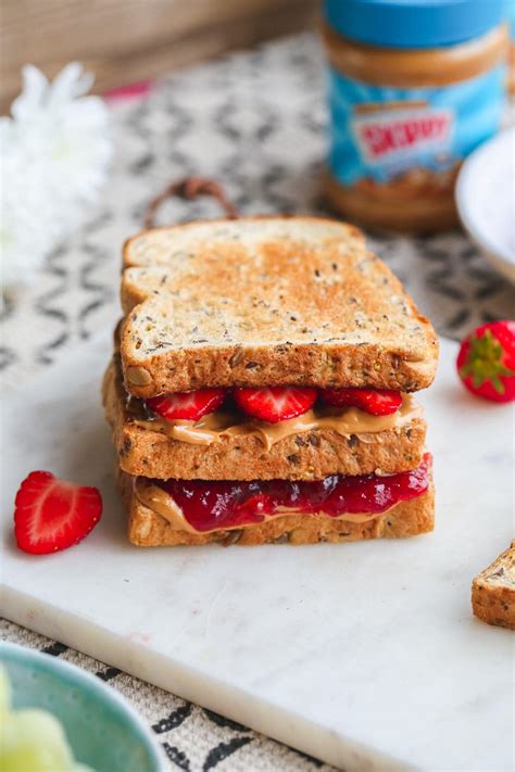 Peanut Butter and Jelly Sandwich | Little Sunny Kitchen