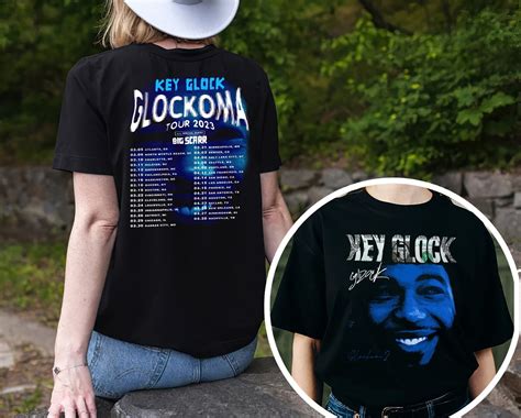 Vintage Key Glock 90s Style Tour 2023 Shirt - Teeholly