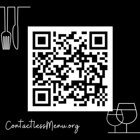 QR Code Menu Design