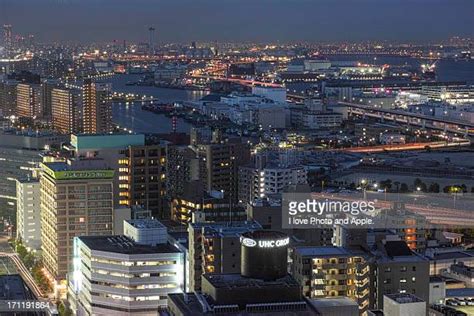 134 Night View Of Kobe Long Exposure Kobe Japan Stock Photos, High-Res ...