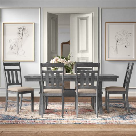 Kelly Clarkson Home Gigi 6 - Person Dining Set & Reviews | Wayfair