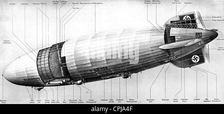 Interior of the zeppelin LZ 129 "Hindenburg Stock Photo - Alamy