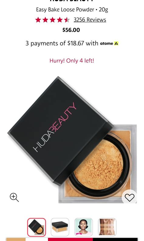 Huda beauty setting powder, Beauty & Personal Care, Face, Makeup on ...