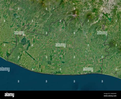 Escuintla, department of Guatemala. High resolution satellite map Stock Photo - Alamy