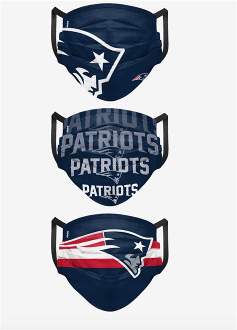 New England Patriots face masks are the perfect accessory for fans