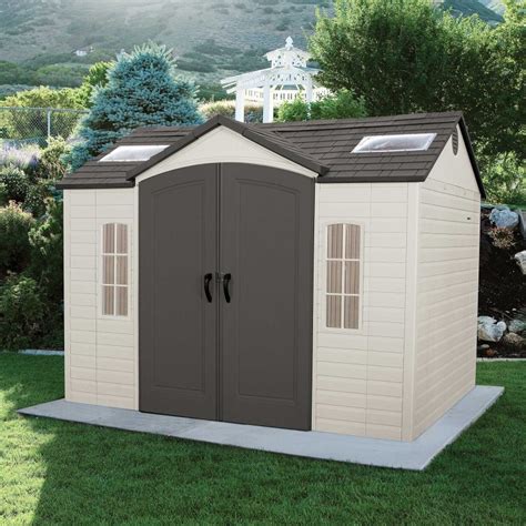 Lifetime 10x8 ft Garden Storage Shed Kit (60005)