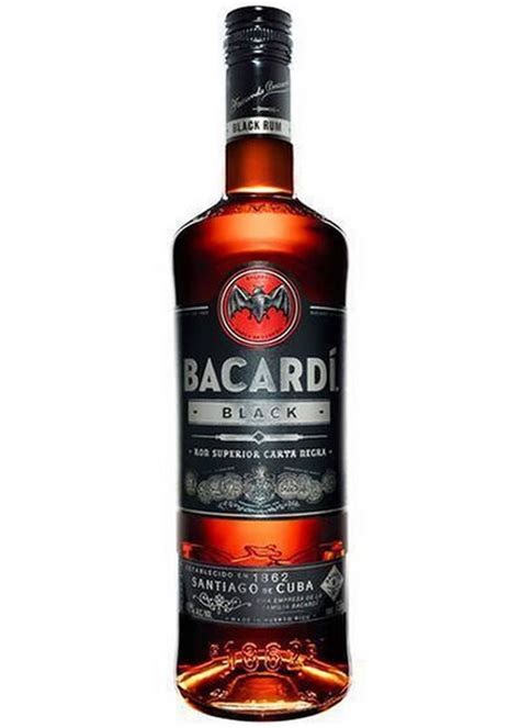 Bacardi Black Rum 750ML - Liquor Barn