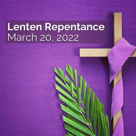 Lenten Repentance | Sermon for March 20, 2022 - Pastor Daniel Flucke