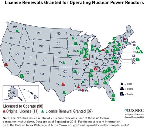 Nuclear Power Plants In United States Map