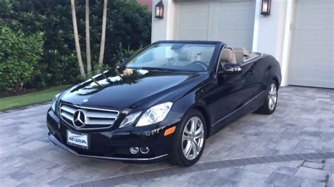 2011 Mercedes Benz E350 Convertible Review and Test Drive by Bill - Auto Europa Naples - YouTube
