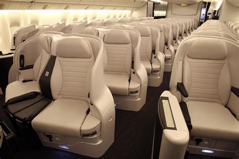 Boeing 777-300er (Air New Zealand premium economy seating.) | Airline interiors, Air new zealand ...