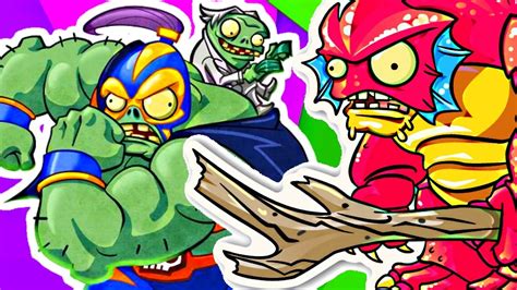 HUGE GARGANTUAR ZOMBIES! - PVZ Heroes - YouTube