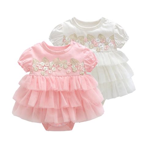 Princess 2019 Baby Girl Clothes Summer Newborn Infant Girls Dress ...