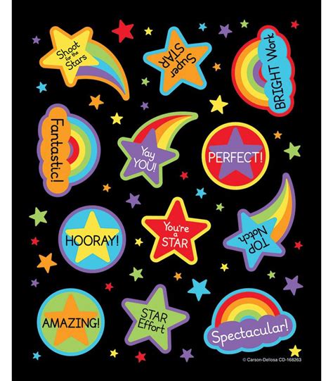 Be Bright motivational stickers help teachers promote their students ...