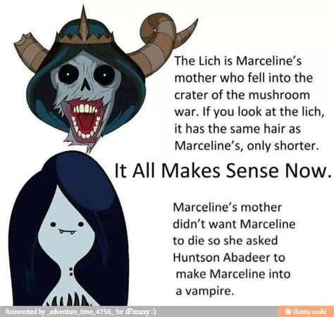 But what about the fact that The Lich turned into a giant baby in the episode when Finn found h ...