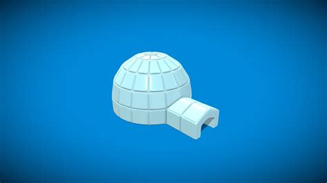 Igloo 3D Model - Buy Royalty Free 3D model by Sandeep Choudhary ...