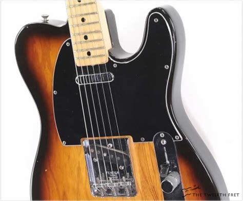 Fender Telecaster Maple Neck Sunburst, 1978 | www.12fret.com