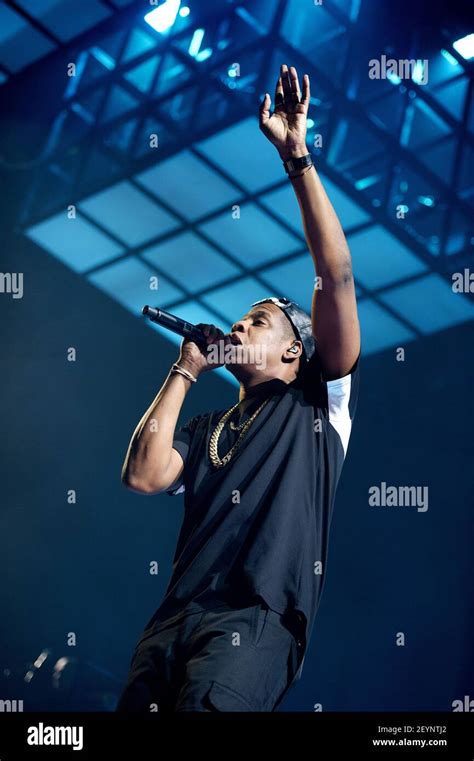 Rapper Jay Z performs live at the Ziggo Dome in Amsterdam on October 29 ...