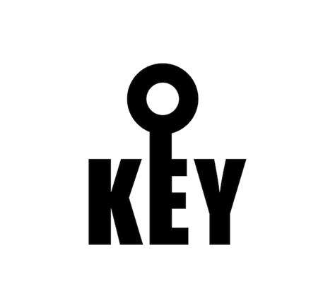 Premium Vector | House key logo vector