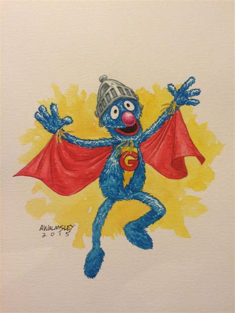 Super Grover by Walmsley on DeviantArt