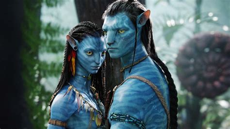 Zoe Saldana and Sam Worthington Avatar Movie Wallpaper, HD Movies 4K Wallpapers, Images and ...