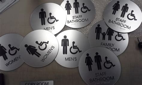 Restroom Braille Signs | Cleveland, OH - Signs