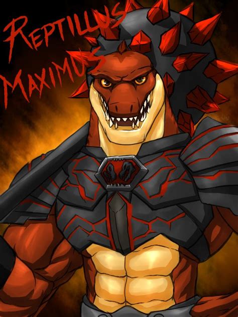 Reptillus Maximus by WarGreymon43 on DeviantArt | Deviantart, Digital ...