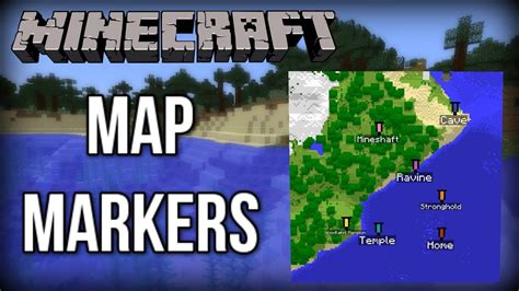 Minecraft | How to Create Waypoints (Map Markers) [Update Aquatic] - YouTube