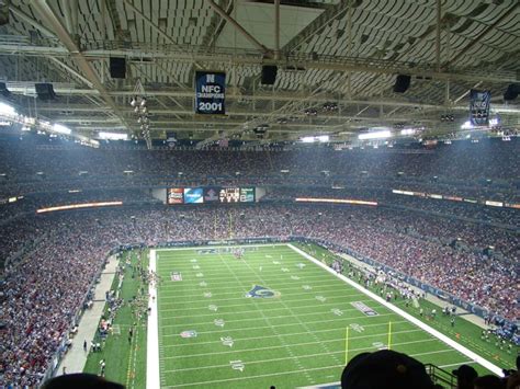 Edward Jones Dome, St. Louis Rams football stadium - Stadiums of Pro Football