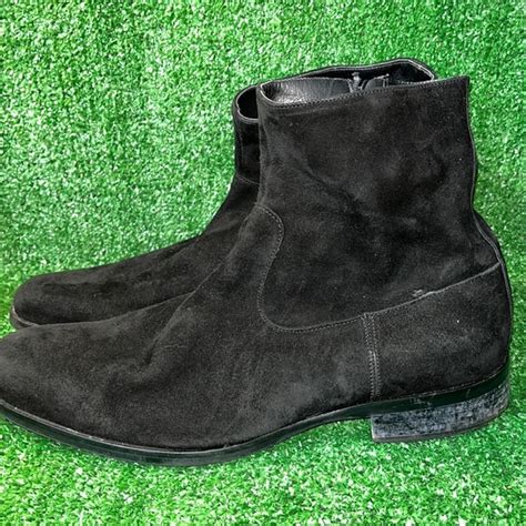 Aldo | Shoes | Mens Aldo Black Suede Ankle Boots | Poshmark