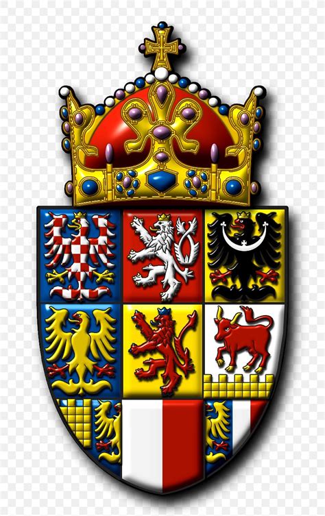 Kingdom Of Bohemia Silesia Germany Coat Of Arms Of The Czech Republic, PNG, 770x1303px, Kingdom ...