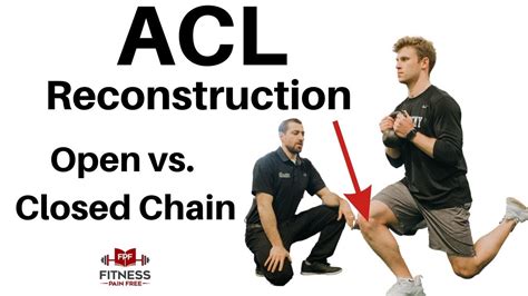 Open vs Closed Chain Exercises After ACL Reconstruction | Physical ...