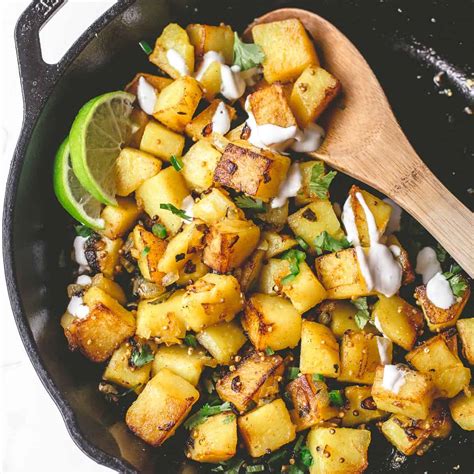 Aloo Bhaji [Indian Spiced Potatoes]