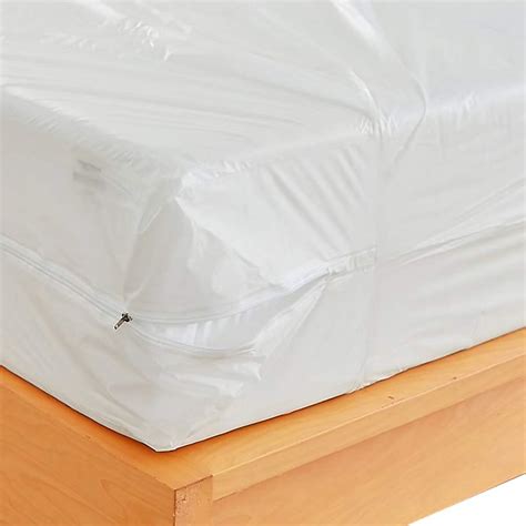 Amazon.com: Waterproof Zippered Plastic Mattress Protector Encasement, Vinyl Mattress Cover Bed ...