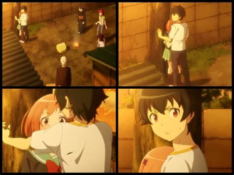 The Devil is a Part-Timer! Sadao Maou X Chiho Sasaki. Maou hugs Chiho. Cute moments in Anime ...